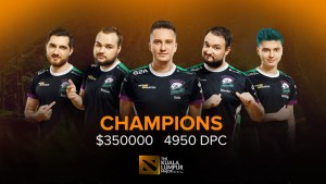 Virtus.pro выиграли первый мэйджор сезона по Dota 2