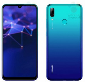 Стали известны подробные характеристики и рендеры смартфона Huawei P Smart 2019