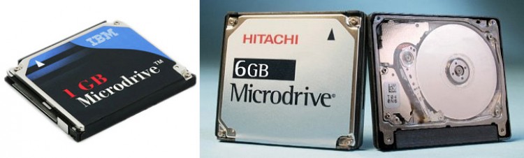 Карта памяти microdrive