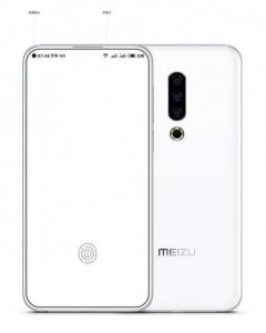 Рендер смартфона Meizu 16S