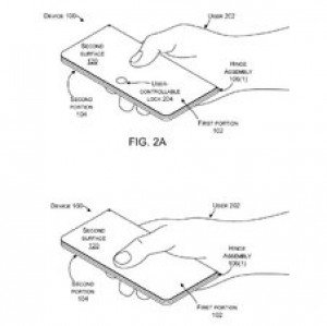 Еще один патент складного устройства от Microsoft