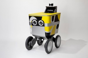 Самоуправляемый робот-курьер Postmates Serve для доставки товаров