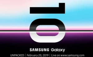 20 февраля состоится презентация Samsung Galaxy S10