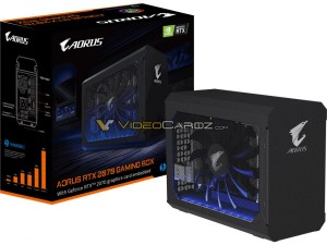 Gigabyte готовит внешнюю 3D-карту Aorus RTX 2070 Gaming Box 