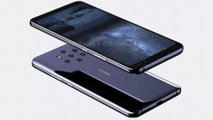 Nokia 9 PureView с пентакамерой показали на пресс-рендерах