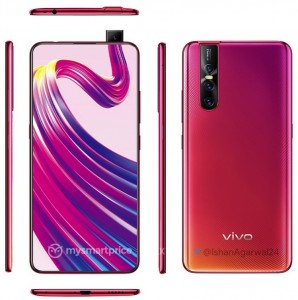 Опубликованы качественные рендеры производительного смартфона Vivo V15 Pro
