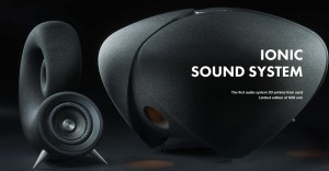 Уникальная аудиосистема Deeptime Ionic Sound System выполненная из песка  