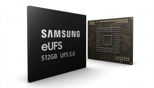 Новый флэш-чип от Samsung eUFS 512 ГБ в два раза быстрее своего предшественника