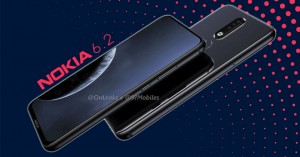 Смартфон Nokia 6.2 оснащен экраном с отверстием для фронтальной камеры