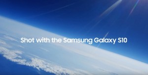 Samsung запустил S10 в космос