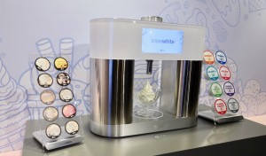 Концептуальный аппарат LG SnowWhite для приготовления мороженого