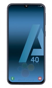 Samsung Galaxy A40 слили в сеть