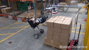 Boston Dynamics тестирует робота грузчика Handle