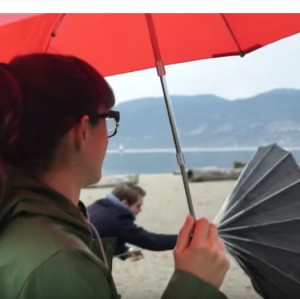 Вечный зонт Hedgehog Umbrella способный выдержать ураган
