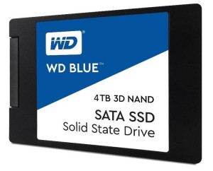 WD Blue 3D NAND SATA SSD с 4 ТБ памяти