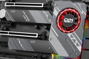 Colorful CVN X570 Gaming Pro с активным охлаждением чипсета