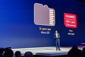 Huawei не может официально использовать карты microSD