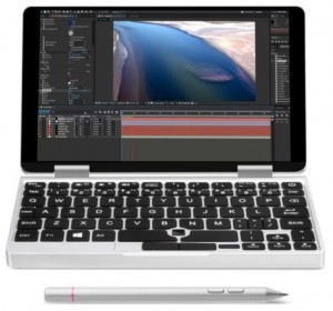 Новый ноутбук One Mix 1S Yoga при толщине корпуса в 18 мм весит всего 0,5 кг