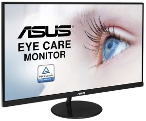 Монитор ASUS VL279HE Eye обладает безрамочным дизайном