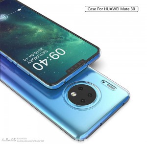 Смартфон Huawei Mate 30 показали на качественных рендерах