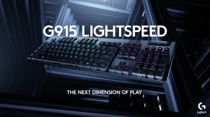 Представлена беспроводная игровая механическая клавиатура Logitech G915 LIGHTSPEED