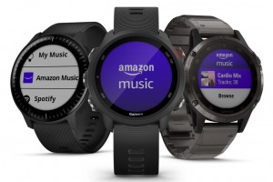 Amazon Music теперь доступно на умных часах Garmin