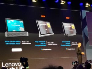 Новые планшеты Lenovo с умной домашней интеграцией