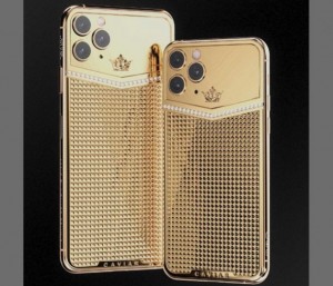 Caviar украсила iPhone 11 Pro золотом и брильянтами