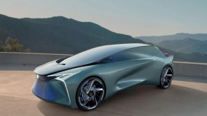 Невероятное будущее с концептуальным электрокаром от Lexus
