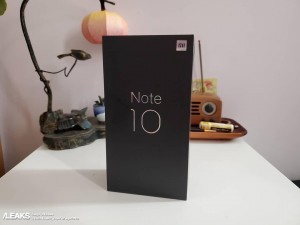 Опубликовано фото упаковки Xiaomi Mi Note 10 