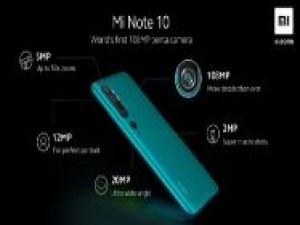 Xiaomi опубликовала характеристики камеры Xiaomi Mi Note 10