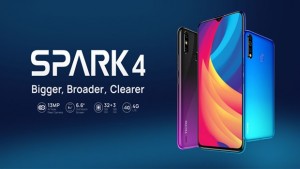 Смартфон Spark 4 и его функции
