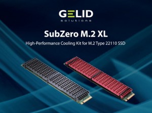 GELID представила охлаждение для SSD-накопителей SubZero M.2 22110 