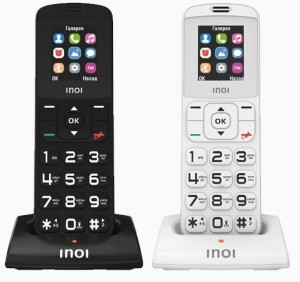 Выпущен телефон INOI 104  для дома и офиса 