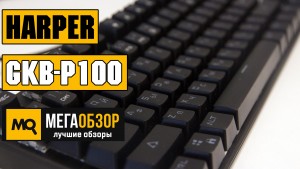 Обзор HARPER Gaming GKB-P100. Игровая механическая клавиатура с RGB-подсветкой