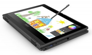 Представлен ноутбук-трансформер Acer TravelMate Spin B3