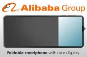 Alibaba Group запатентовала новый дизайн складного смартфона