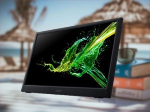 Acer представляет портативный USB-монитор