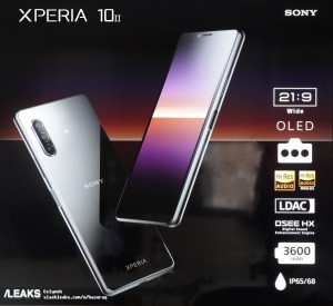 Полностью рассекречен недорогой смартфон Sony Xperia 10 II