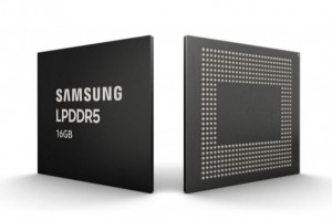 Samsung начинает массовое производство первой в отрасли 16-Гбайт LPDDR5 DRAM