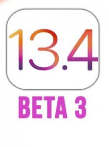 iOS 13.4 Beta 3 доступен для скачивания