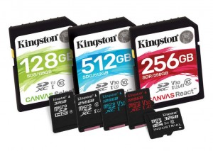 Kingston обновила серию карт формата micro-SD Canvas SD