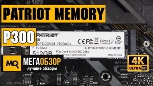 Обзор Patriot Memory P300 512GB (P300P512GM28). Недорогой и быстрый M.2 SSD