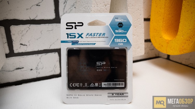 SILICON POWER Slim S55 960GB