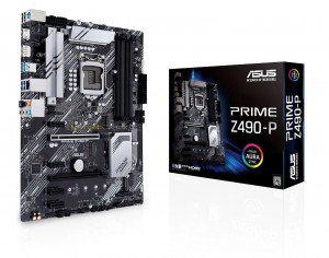 Системные платы ASUS Prime Z490-P и Z490-A показали на фото