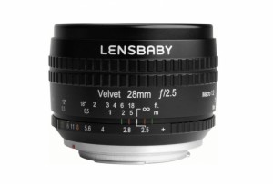 Представлен объектив Lensbaby Velvet 28mm F/2.5 