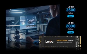 Lexar выпустила M.2 накопитель под названием Professional NM700 