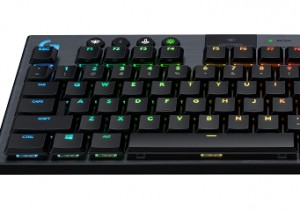Представлена механическая клавиатура Logitech G915 Lightspeed TK