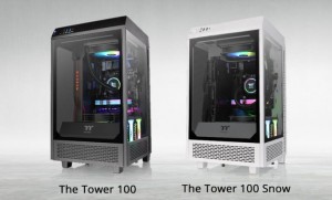 Thermaltake Tower 100 корпус поддержкой материнских плат mini-ITX размера