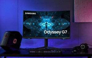Samsung представляет игровой монитор Odyssey G7 с кривизной 1000R